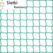 Szycie oparte na ścisły wymiar kontenera, siatki kontenerowe są obszyte i wzmocnione na krawędzi